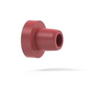 Upchurch Scientific Frit-in-a-Ferrule for 1/16 inch OD Tubing with frit and lock ring, Super Flangeless, 10 um, ETFE/SS, Red - P-276 - Click Image to Close